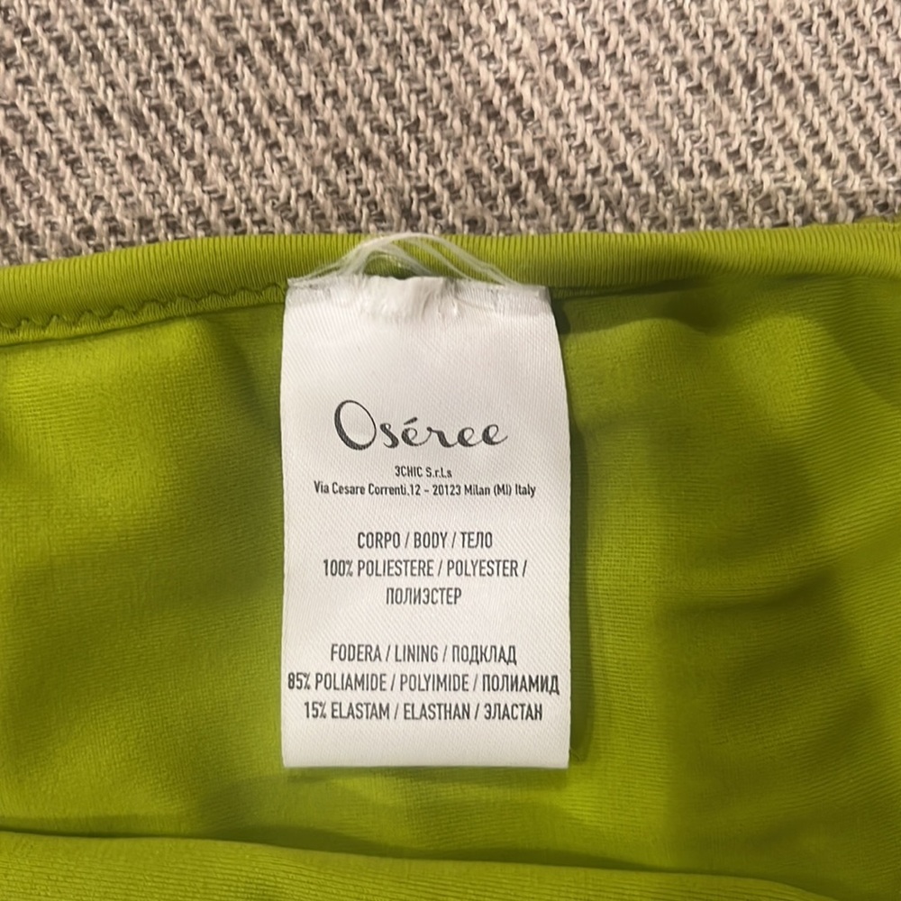 Oseree. Sequin-embellished mini skirt. Size S/M - Picture 6 of 7